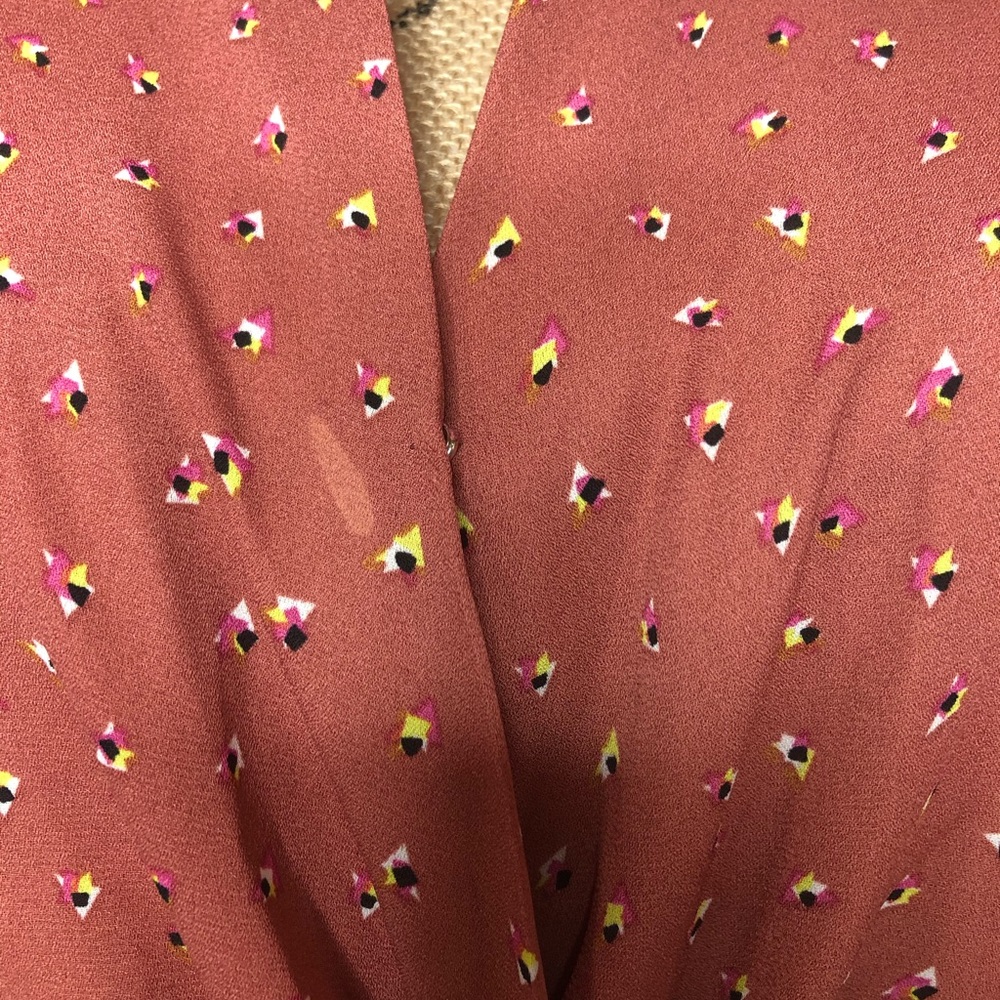 Pink Patterned Blouse - Picture 2 of 5